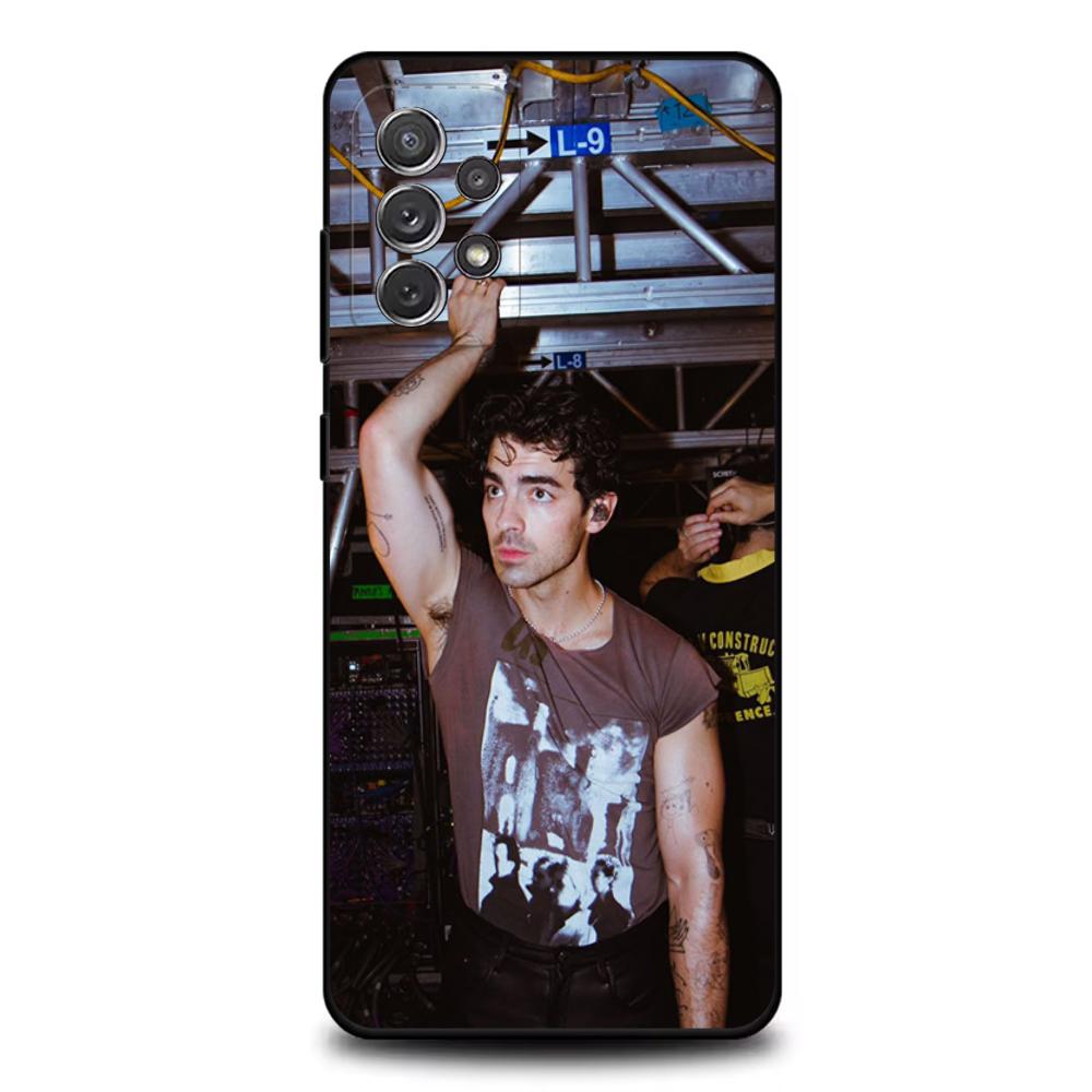 

1 шт. Чехол для телефона Singer Joe J-Jonas Для Samsung S25,S24,S21,S22,S23,S30,Ultra,S20,Plus,Fe,Lite,Note,10,9,5G Черный Чехол Samsung S225G