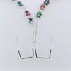 1 Pair Colorful Fake Braces Trendy Braces Jewelry For Temporary Tooth Decoration
