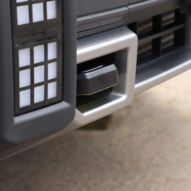 Car Front Bumper Trailer Hook Decoration Cover For Jetour Traveler 2023 Up For Jetour Shanhai T2 2024 Up  Exterior Accessories , ABS Plastic