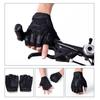 Cycling Mittens Practical Comfortable Wear-resistant Riding Mittens Anti-Shock Half Finger Cover Gloves Cycling Mittens Cycling Supply