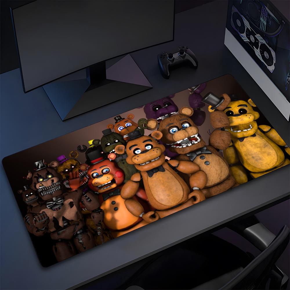 Fnaf F-FiveS-nights-At-Freddys Mauspads Hohe Qualität Natürlicher Gummi Mauspads Das Professionellste Waschbare Laptop-Mauspads