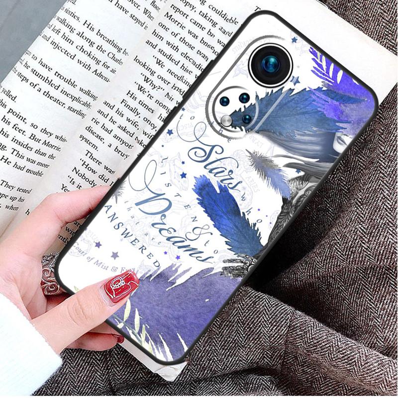 A Court Of Mist And Fury Case For Honor Magic 5 Lite 6 Pro 50 70 90 Honor X8b X9b X6 X7 X8 X9 X6a X7a X8a X9a Cover