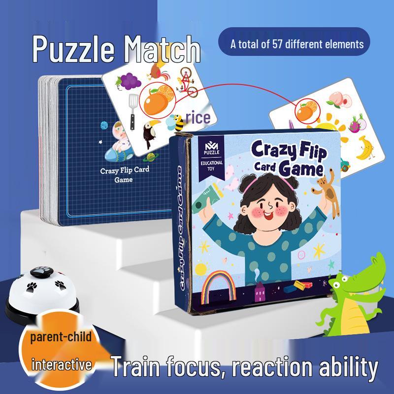 

Memory Match Logic Toy: Parent-Child Interactive Children s Game