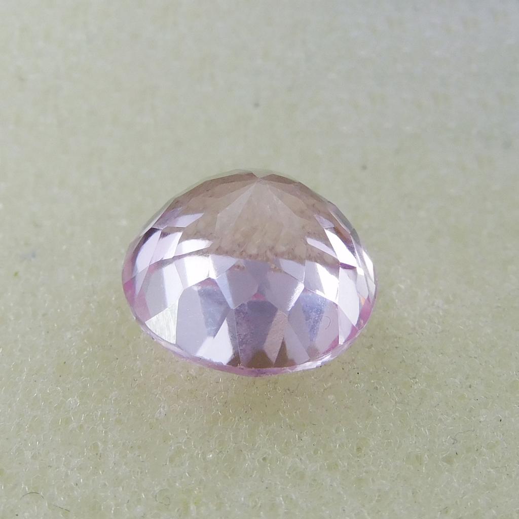8.25 Ct Natural Ceylon Pink Sapphire Round Cut CERTIFIED Loose Gemstone M-50-Ra