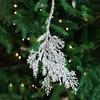 Plastic Cypress Leaves Pendant Simulation Christmas Ornament  Christmas Day