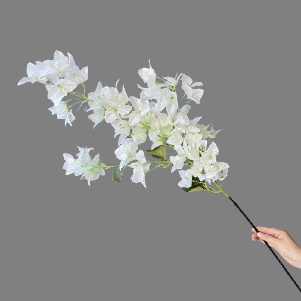 76cm Simulation Flower Real Touch Silk Flower Lifelike Fake Bougainvillea Spectabilis  Home