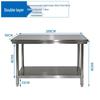 Miaoqiao Stainless Steel Commercial Kitchen Workbench