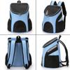 Foldable Outdoor Portable Pet Bag Breathable Mesh Cat and Dog Chest Backpack Chest Bag Pet Supplies