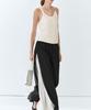 Masimodutti Fluid Pintuck Wide Leg Pants