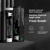 1-3pcs Bamboo Activated Charcoal Toothpaste Teeth Whitening Fluoride Free 105g
