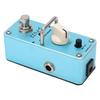 Blue Metal Mini Fuzz Electric Guitar Pedal Single Effect Pedal with True Bypass for Musicians
