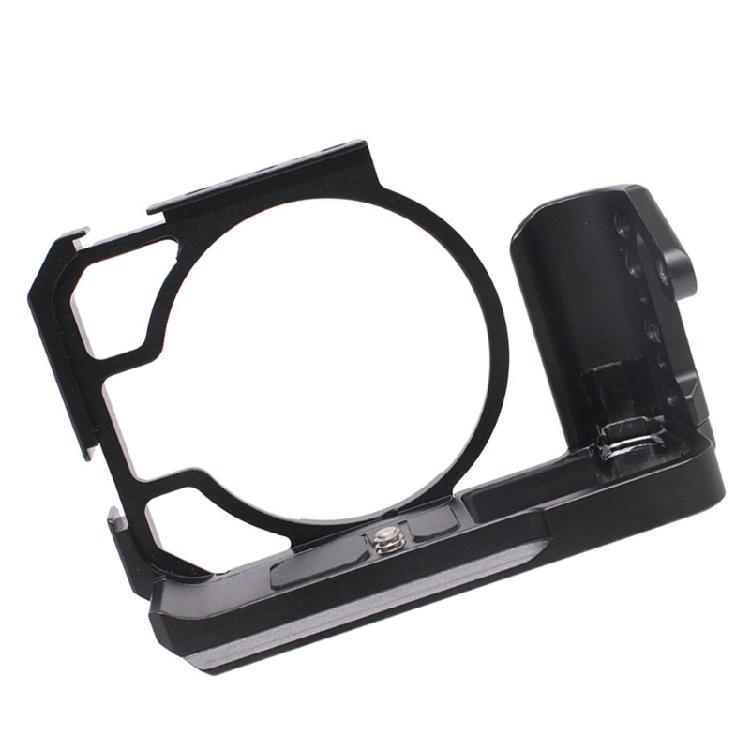 Aluminum Camera Cage Rig with Cold Shoe Mount 1/4inch Threaded Holes Camera Bracket for R50V Camera Accessories