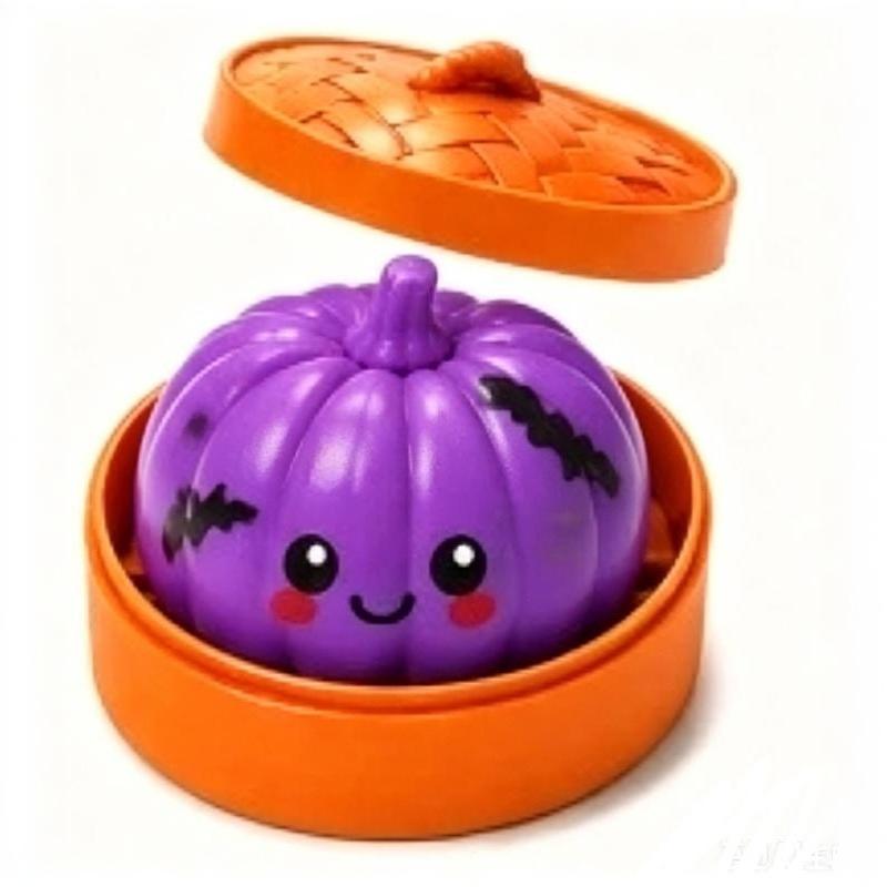 Halloween Ghost Stress Relief Slow Rebound Soft Sticky Fidget Toy for Kids Birthday Gift Halloween Party Favors