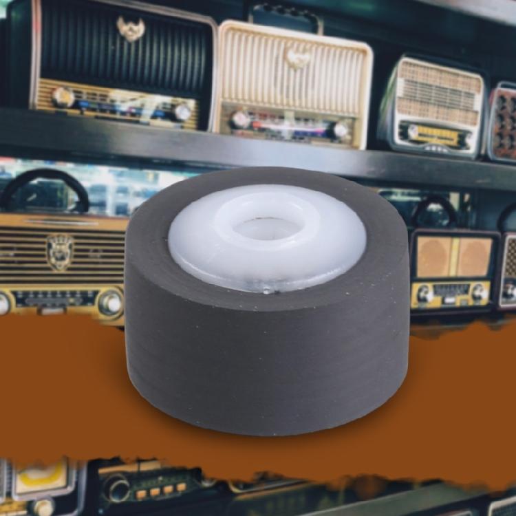 Cassette Tape Cassette Recorder Pinch Rollers Pressure Belt Pulley Set for Tape Recorder 12.5mm Diameter