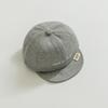 Gorra de Béisbol para Bebé de Color Sólido Gorra Simple con Visera para Bebé Primavera Otoño Ajustable de Ala Suave Gorros Solares para Niño Niña