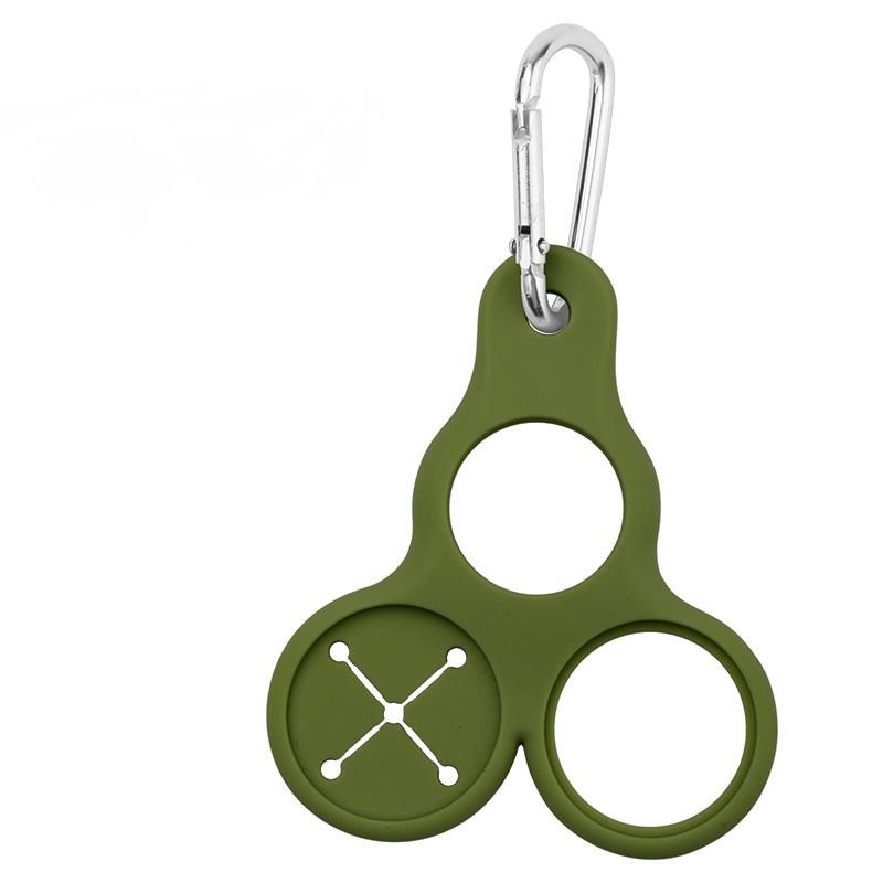 Camping Hiking Tools Water Bottle Holder Rubber Buckles Hook Sports Kettle Buckle Outdoor Carabiners Portable Travel Accessories