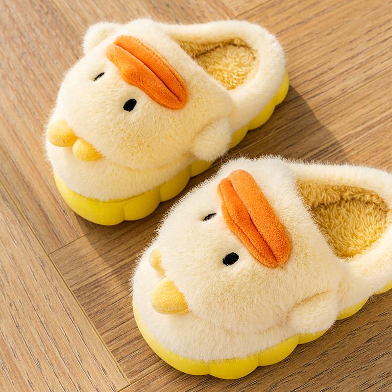 Kinder Winter Neu Indoor Zuhause Rutschfeste Baumwollpantoffeln