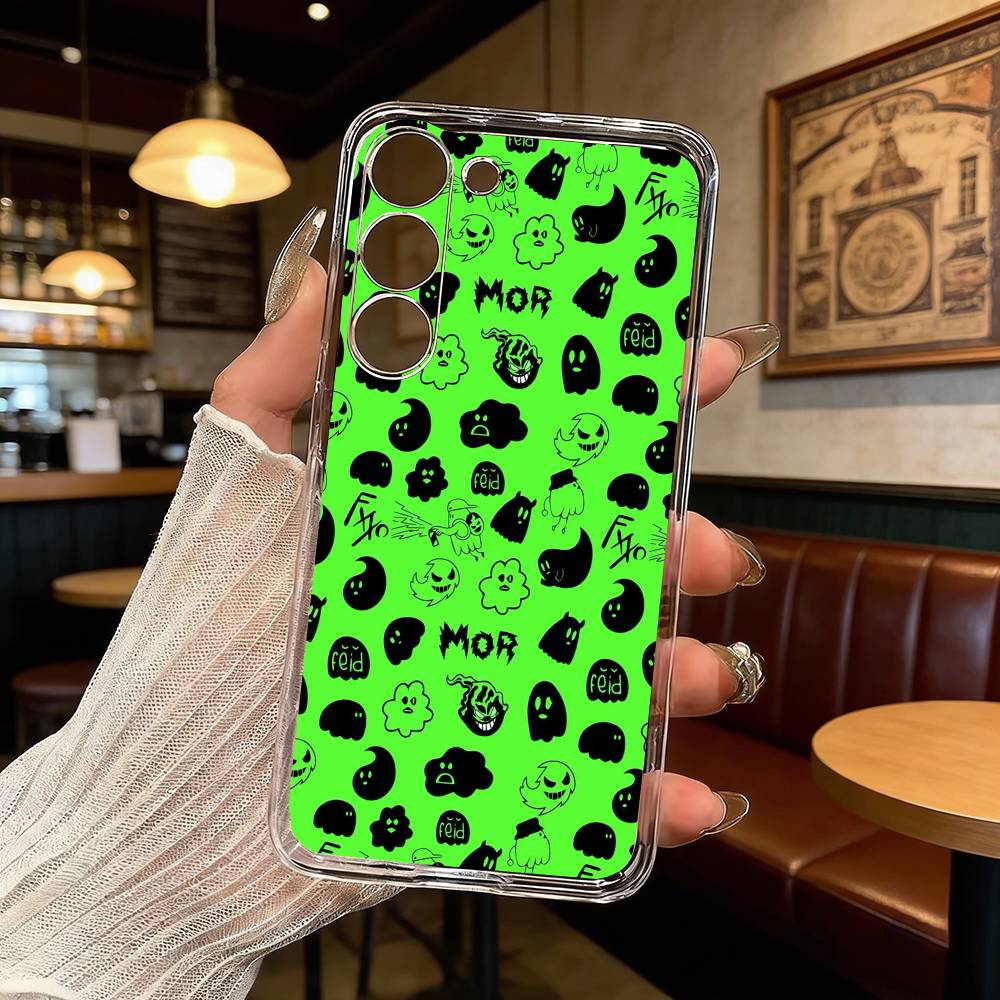 F-Feid Ferxxo SIXDO Singer Phone Case For Samsung Galaxy A71,A70,A52,A51,A40,A30 Transparent Cover