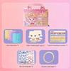 Cartoon Diy Hairstyle Game Stickers Multicolor Stacking And Pasting 3D Hairdressing Sticker Paper Relief