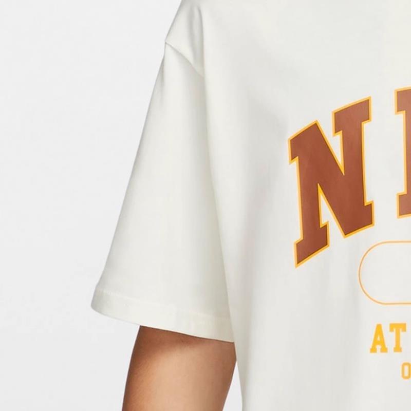 Nike Lässiges Mode Vielseitiges Kurzarm-T-Shirt Herren Oberteile Weiß HQ9150-133
