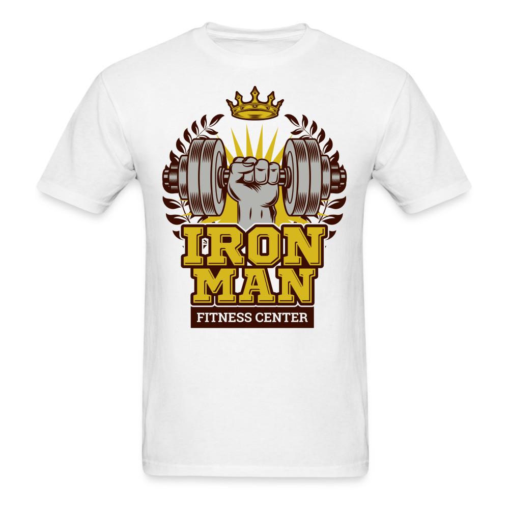 

Iron man fitness center shirt Gym Fitness T-Shirt size S-6XL M