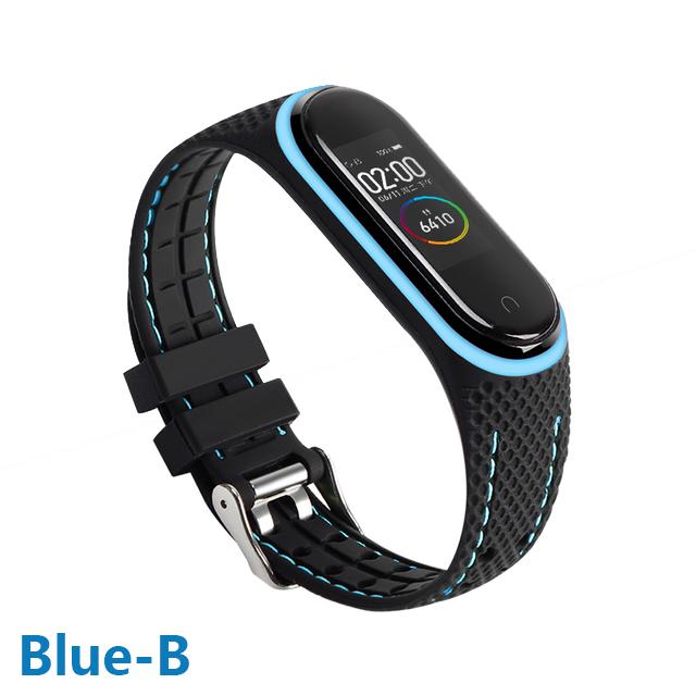 Strap For Mi band 7 6 5 Bracelet Sport belt Silicone watchband replacement Smartwatch bracelet for Xiaomi mi band 3 4 5 6 strap