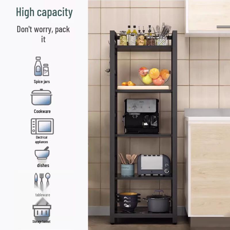 Cloud Frost 5-Tier Kitchen Storage Rack
