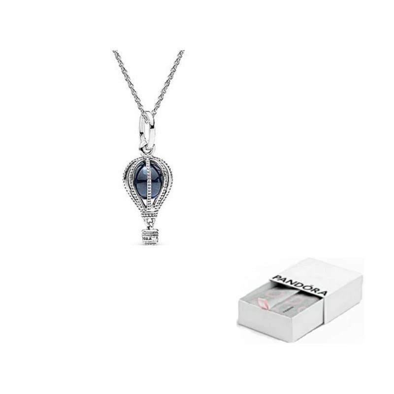 Pandora 925 Sterling Silver Necklaces Women's ZT0505