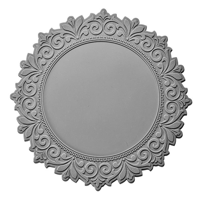 Nordic Silicone Embossed Lace Heat-Resistant Mat - Placemat, Teacup, Bowl, Pot, and Dinner Plate Accessory