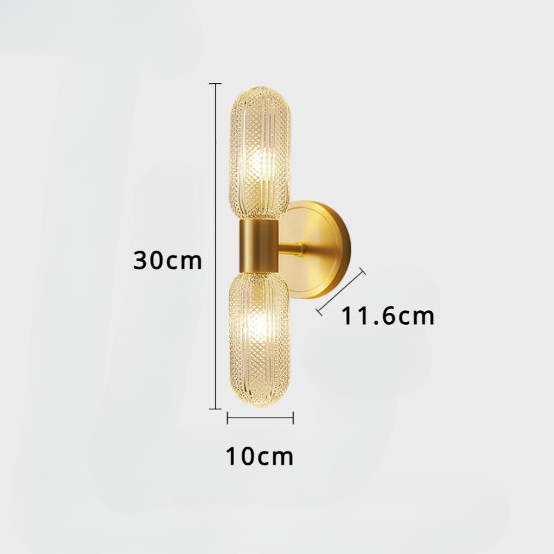 

Настенный светильник в скандинавском стиле, прикроватная лампа для гостиной, спальни, кабинета, декора балкона, лампа золотой