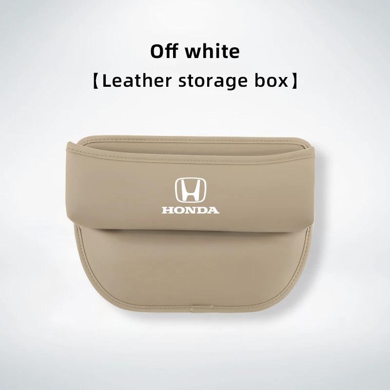 Car Seat Gap Organizer Leak-Proof Storage Box Side Seam Plug For Honda Civic Fit Jazz Accord Pilot CRV Odyssey Passport City SM1 pvcz2