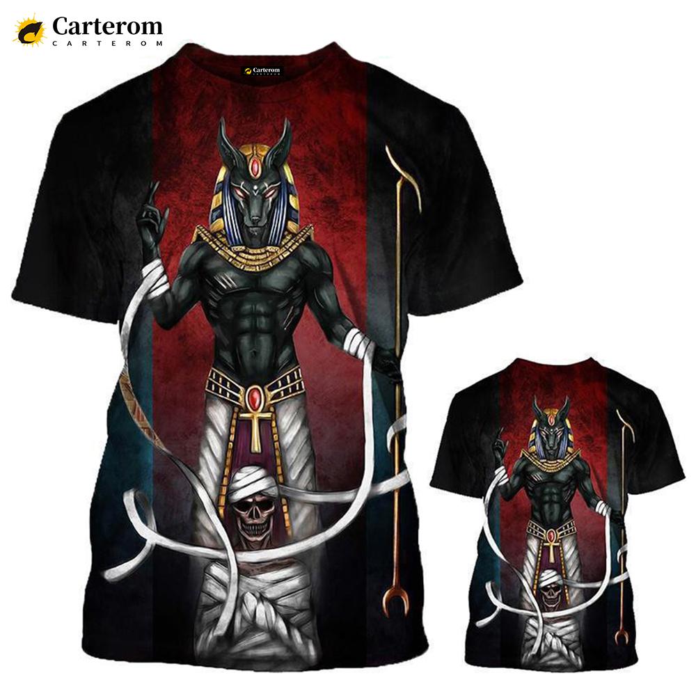 Tricou Imprimat 3D Horus Egiptean Antic Ochiul lui Dumnezeu al Egiptului Faraon Anubis Grafică Tricou Bărbați Modă Casual Streetwear Topuri Tricouri