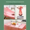 ZISIZ Disposable Plastic Waterproof Tablecloth