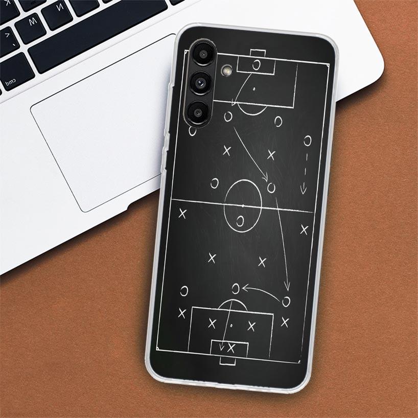 Football Soccer Tactics Time Phone Case For Samsung Galaxy A02S A12 A22 A32 A42 A52 A72 A51 A50S A71 A41 A31 A21S A70S A40 A30S