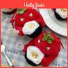 Soft Pp Cotton Tomato Fried Egg Plush Toy For Bags And Key Holders
