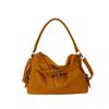 Casual Large-Capacity Simple Spice Girl Shoulder Bag, Locomotive Bag, Fashionable Shoulder Underarm Bag, Commuter Trendy Messenger Bag.