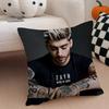Sänger Z-Zayn Malik Kissenbezug Leinen Kissenhülle Weich Atmungsaktiv Schutz Dekoration für Sofa Raum