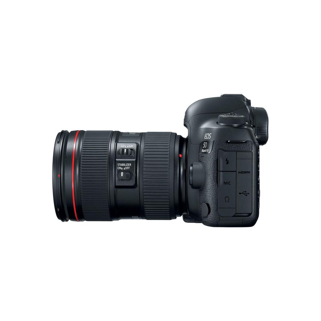 Canon EOS 5D Mark IV Vollformat-Digitalkamera + EF 24-105mm f/4L IS II USM Zoomobjektiv
