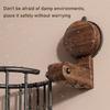 Walnut Toilet Bathroom Storage Rack Punch-free Toilet Tissue Box,