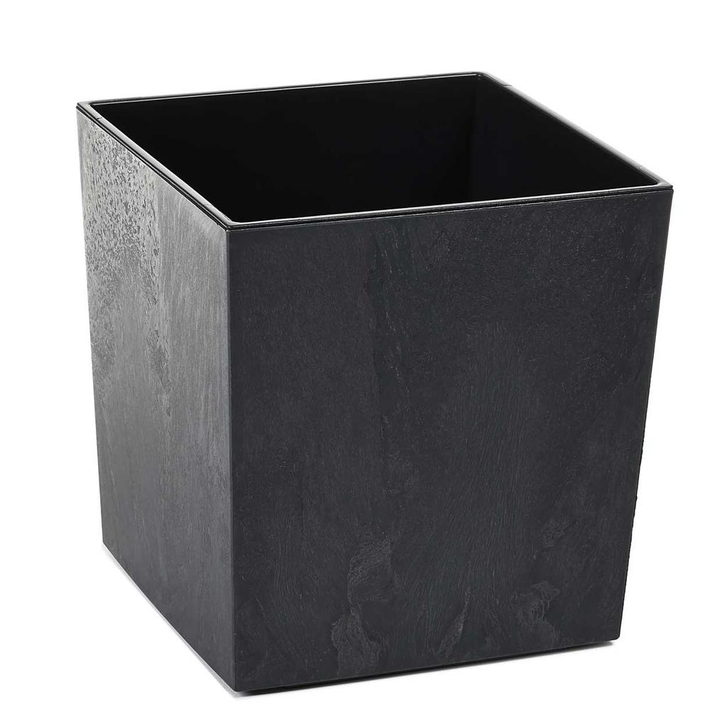 Donica Flore Czarny Beton H19X19 Cm