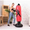 160cm Inflatable Freestanding Punching Bag Adults - PVC Heavy Duty Boxing Training Dummy With Base Stability