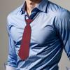 Women's Adjustable Neck Tie for Business Wedding School Uniform and Formal Occasion Short Length Stage Show Necktie