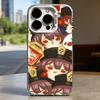 Cute Chibi G-Genshin Impact Character Case for iPhone 11-16 Pro Max Plus Air 16E X XR XS Max Hard Shockproof Bumper Cover