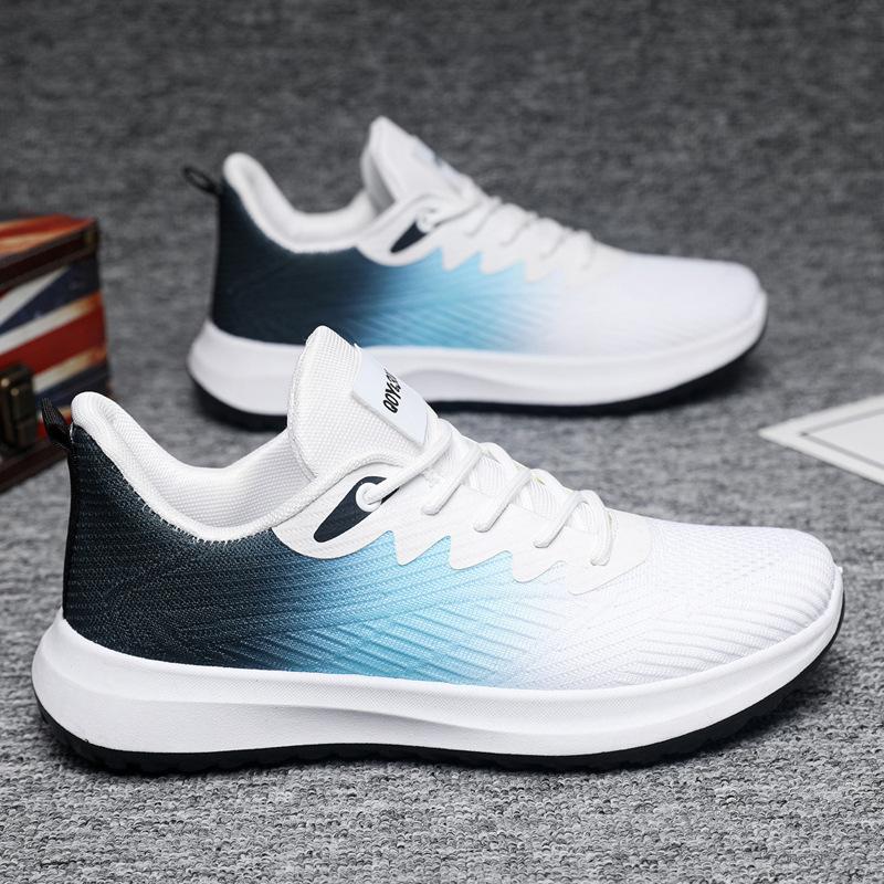

New sports shoes spring and summer breathable men s shoes sports and leisure trend single shoes foreign trade fashion men s sports shoes 44