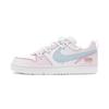 Nike Court Borough Deconstructed Style, Heart Rainbow, Summer Waterdrop Low Top Skateboard Shoes GS Pink Blue BQ5448-100(TeamS-S-BOX)