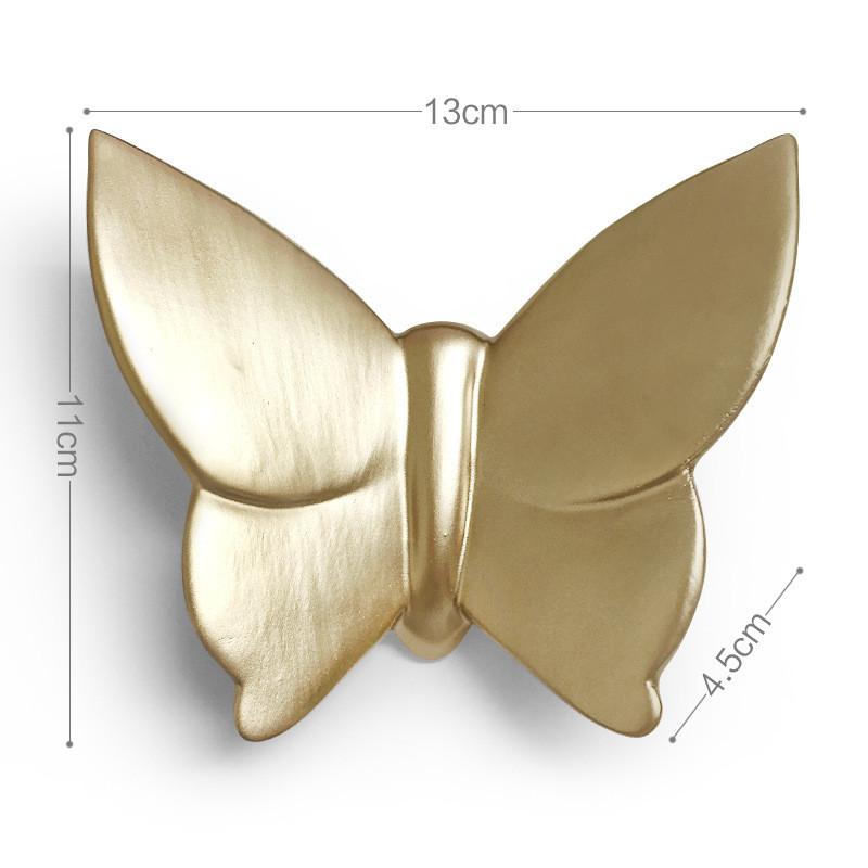 Resin Minimalist Modern Butterfly Wall Decor Living Room And Bedroom Wall Art