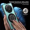 Matte Solid Color Phone Case for Honor Magic V3 v3 Hard Shell Protection Shockproof Film Protector with Holder Cover