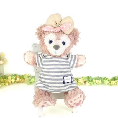 Clothes for Stuffed Animals Such As Made In Knitted Light Light Cds515pt Puppets, ShellieMay, Clothes, Costumes, Japan, One-piece Dress, Gray, Gray,