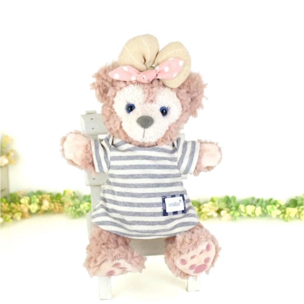 

Clothes for stuffed animals such as made in knitted light light cds515pt puppets, ShellieMay, clothes, costumes, Japan, one-piece dress, gray, gray,