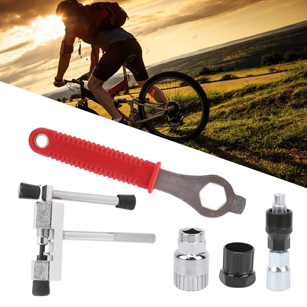 Bike Crank Extractor Chain Removal Bracket Remover Puller Tool Bicycle Repair Kit
